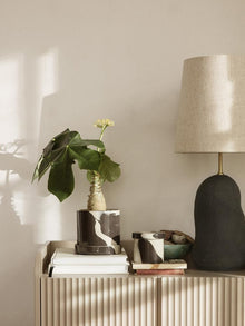 Hebe Lamp Base | Medium | Dark Grey | UL