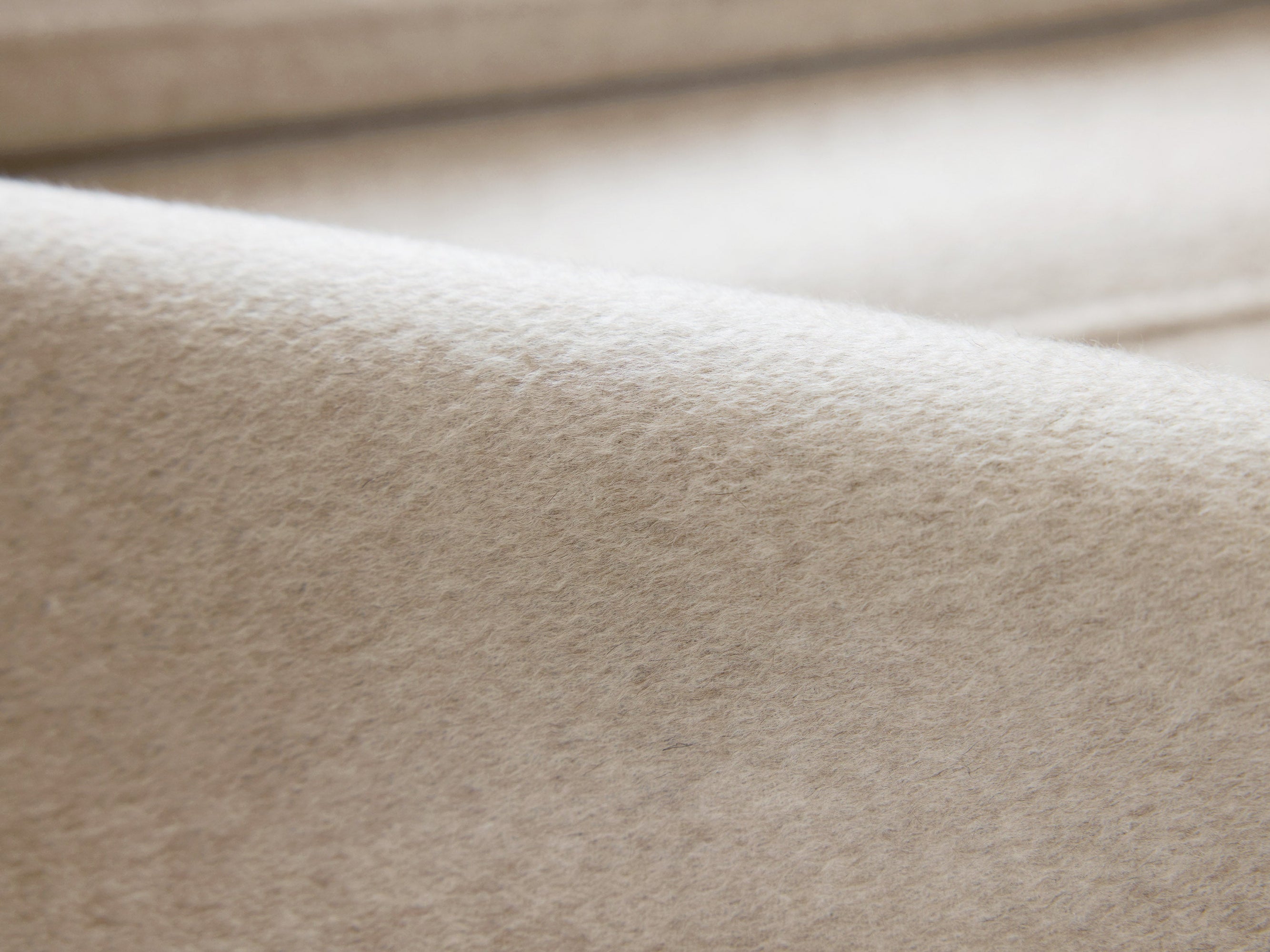 Lapel Collar Cashmere Coat | Camel