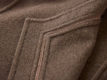 Thin-Strap Cashmere Coat | Brown