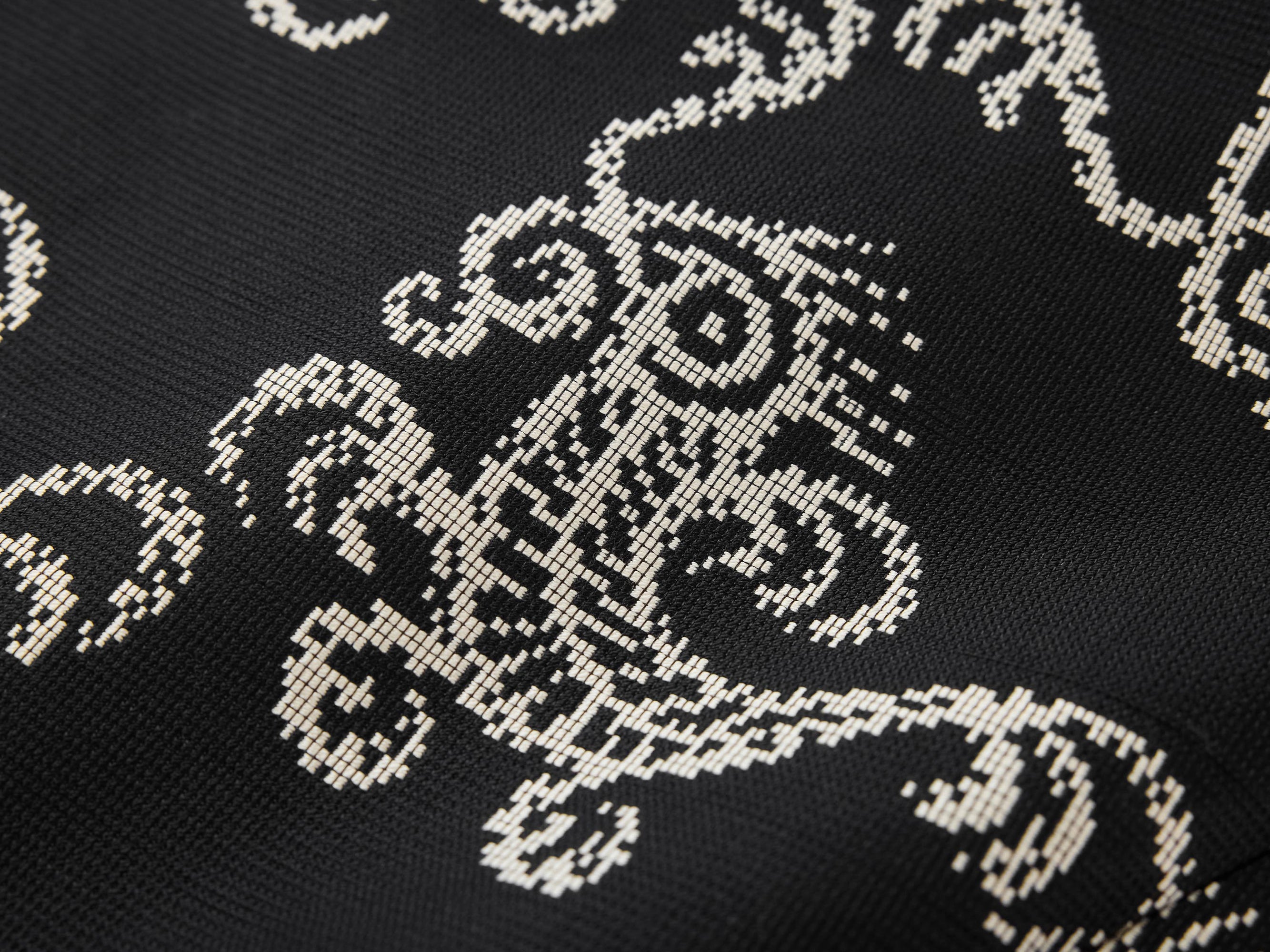 Patterned Vest | Black