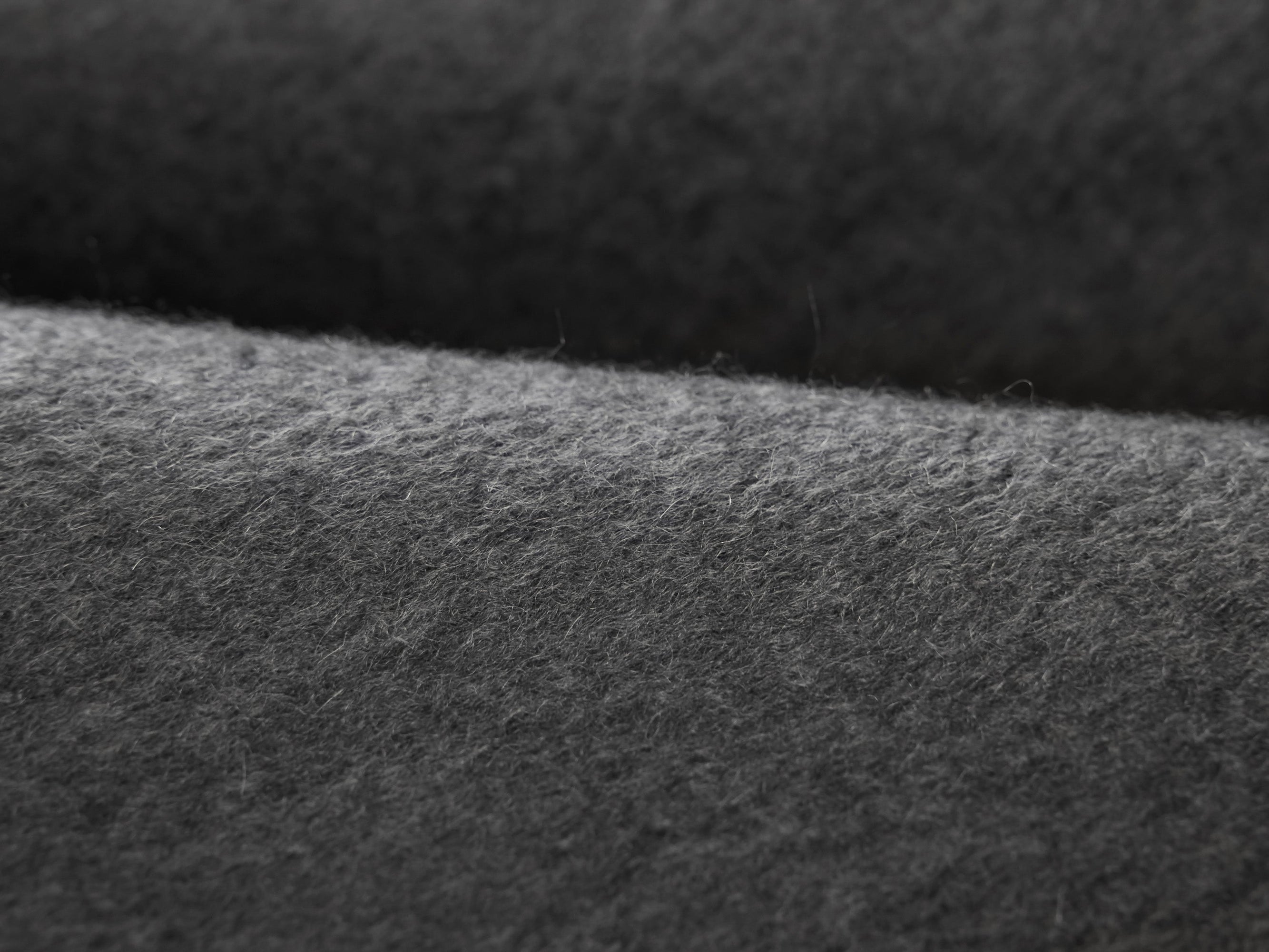 Chinese Style Cashmere Coat | Grey
