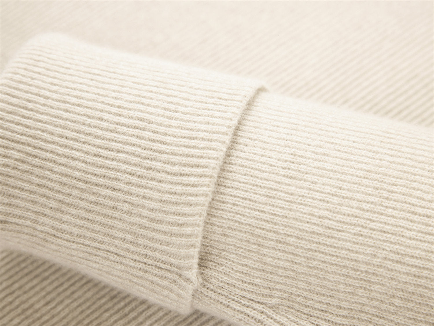 Cashmere Pullover Sweater | Beige