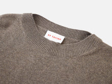Pure Cashmere Scarf Pullover | Brown