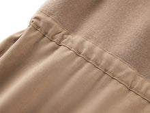 Wool Trench Dress | Khaki
