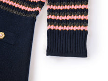 Striped Knit Dress | Pink