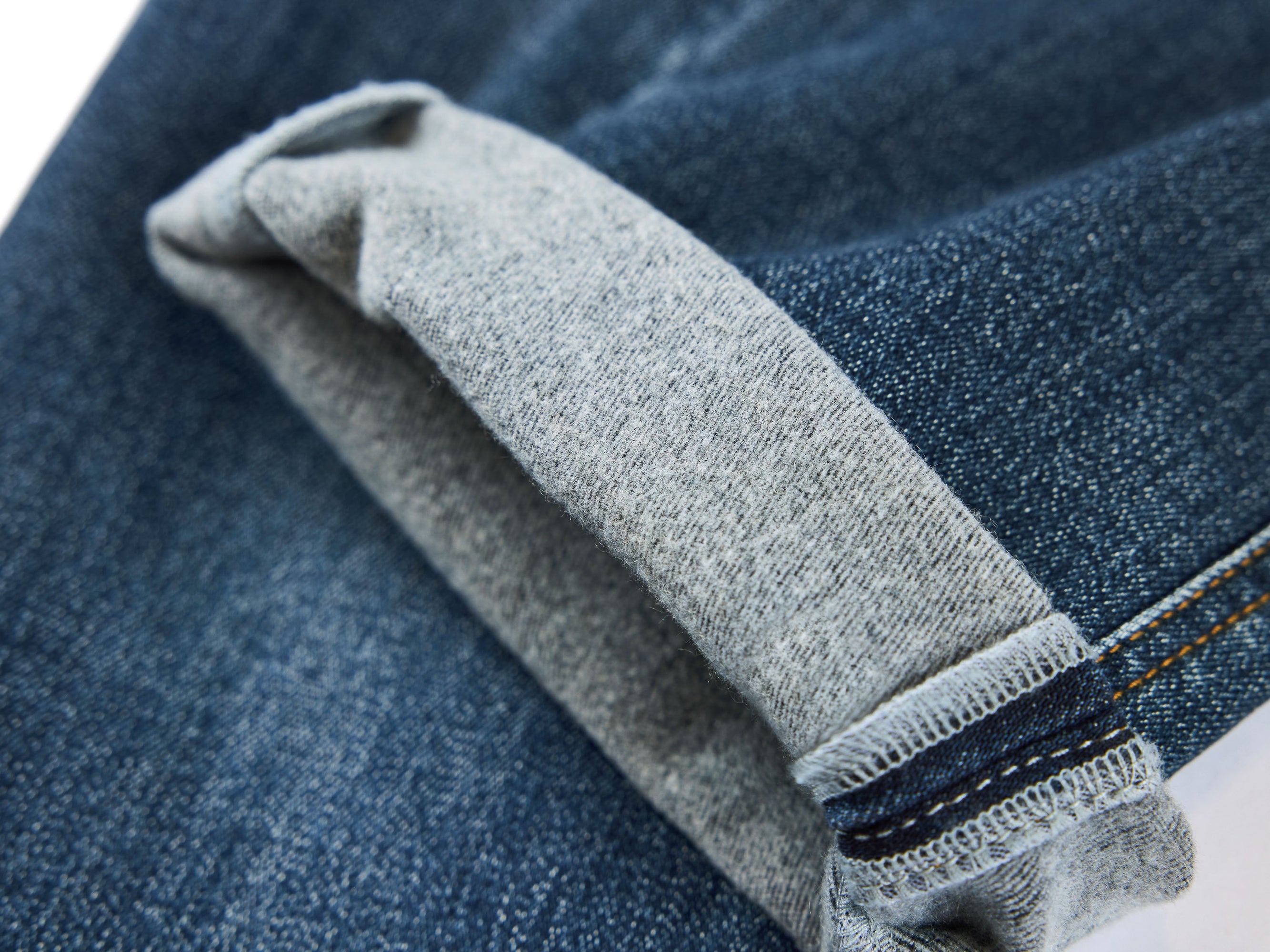 High-Waisted Straight-Leg Jeans | Blue