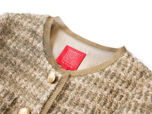 Fitted Wool Coat | Golden