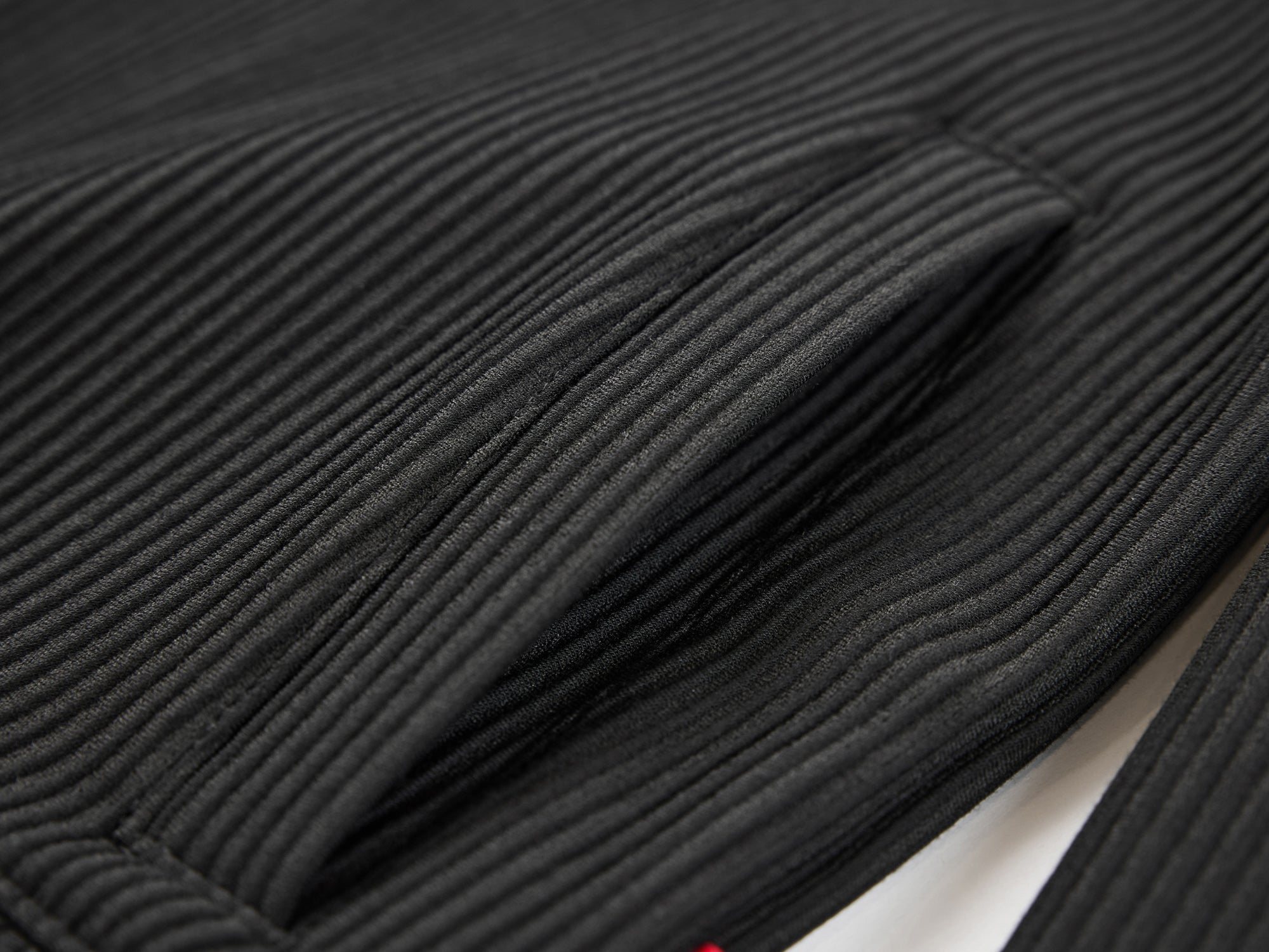Slim Fit Long Sleeve Top | Black
