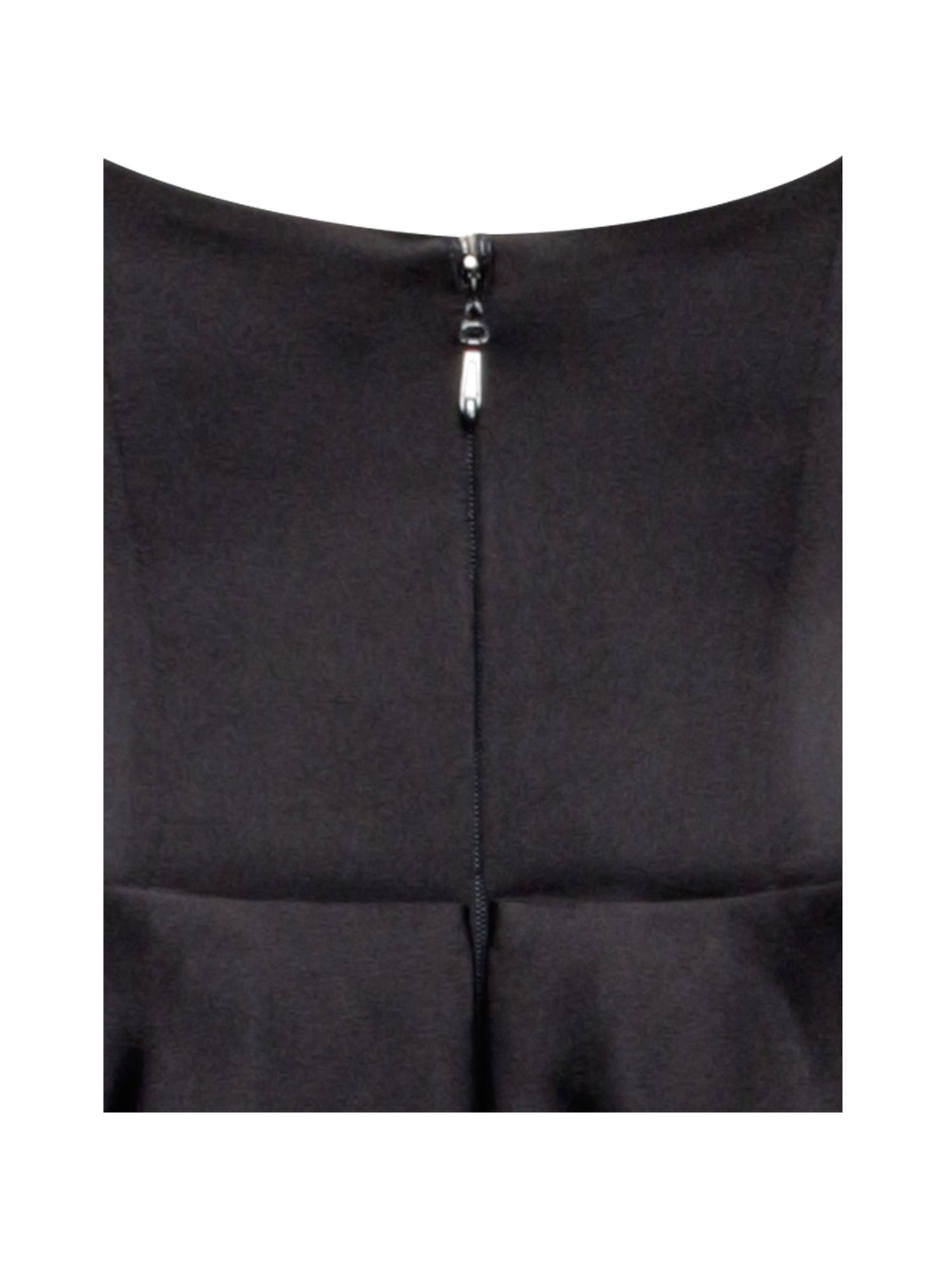 Edda Maxi Gown with White Bow | Black