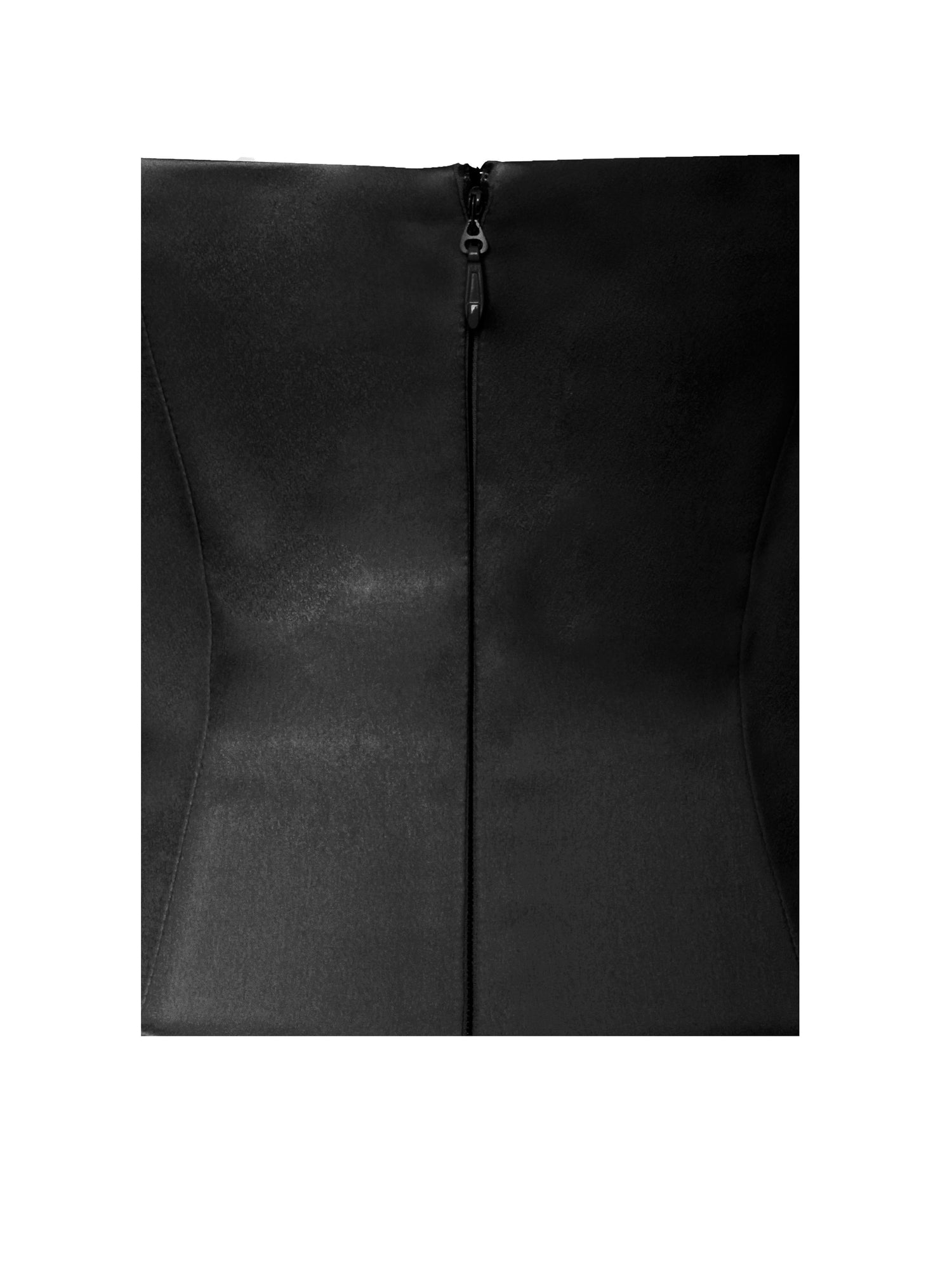 Aubrey Satin Bubble Hem Mini Dress | Black