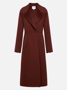 Cashmere coat | Brown