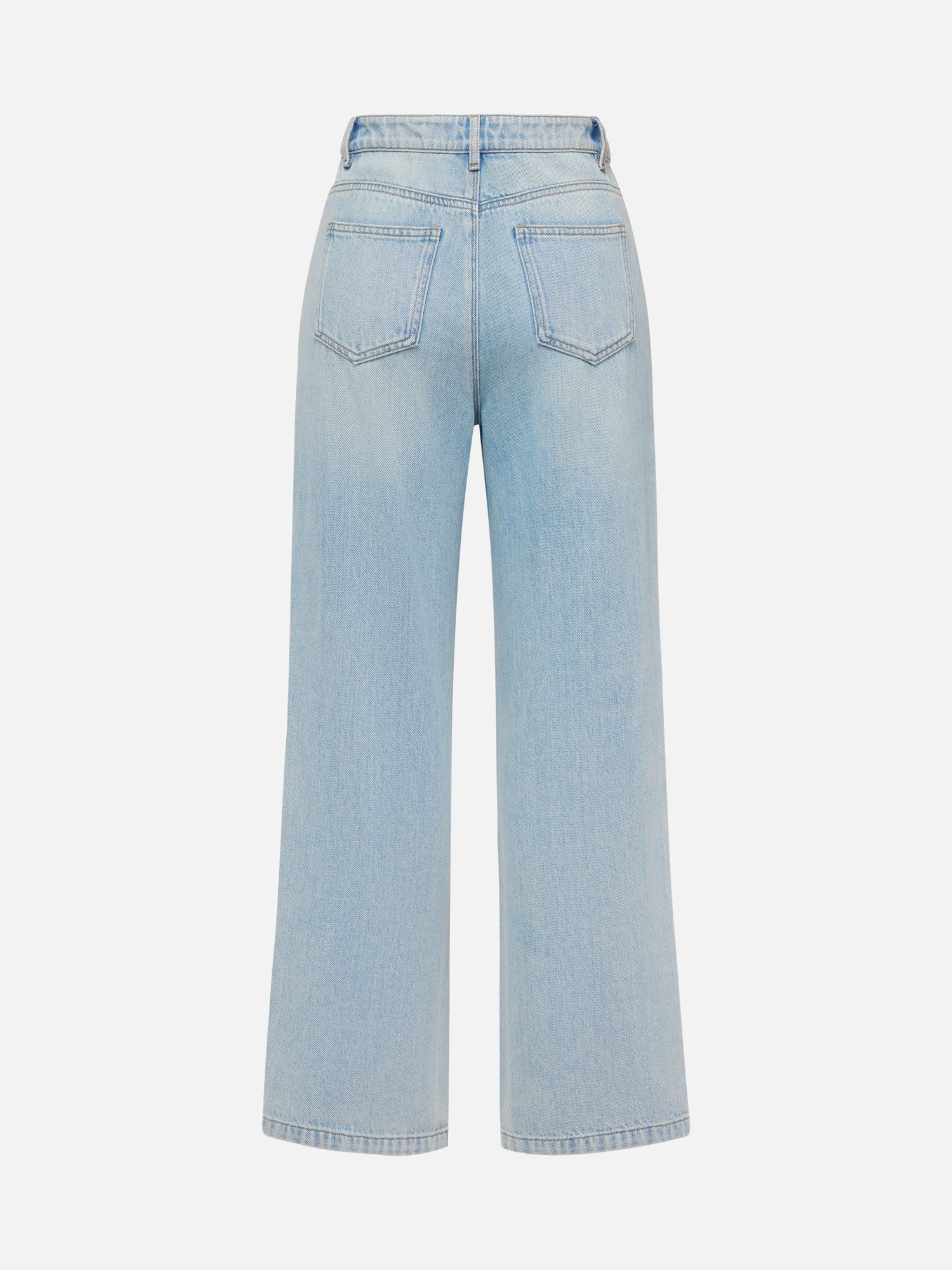 Vintage Straight-Leg Tencel Cotton jean | Blue