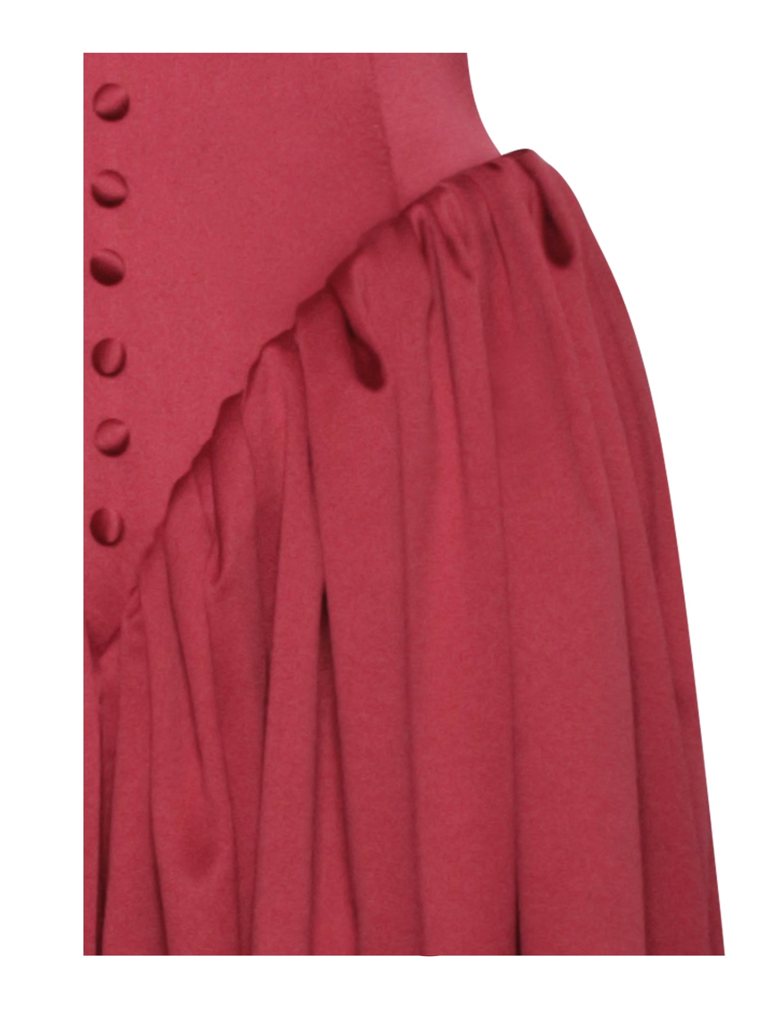 Cara Plunging Halter Backless Maxi Dress | Red