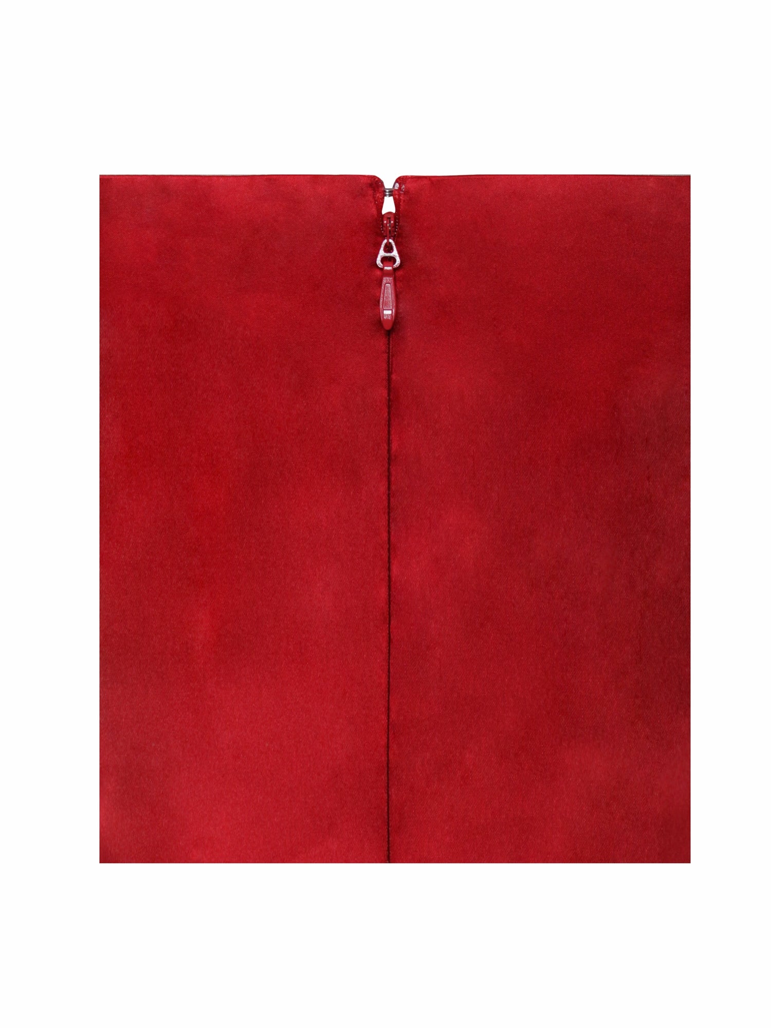 Onika Satin and Crepe Jumpsuit | Red