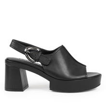 Zella | Black Stretch Nappa Faux Leather