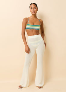 Faye Ribbed Knit Pant Brule - Solid & Striped