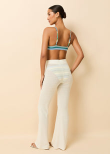 Faye Ribbed Knit Pant Brule - Solid & Striped