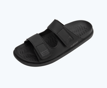 Angled view of a Native Shoes Frankie Sugarlite | Jiffy Black/ Jiffy Black Footwear
