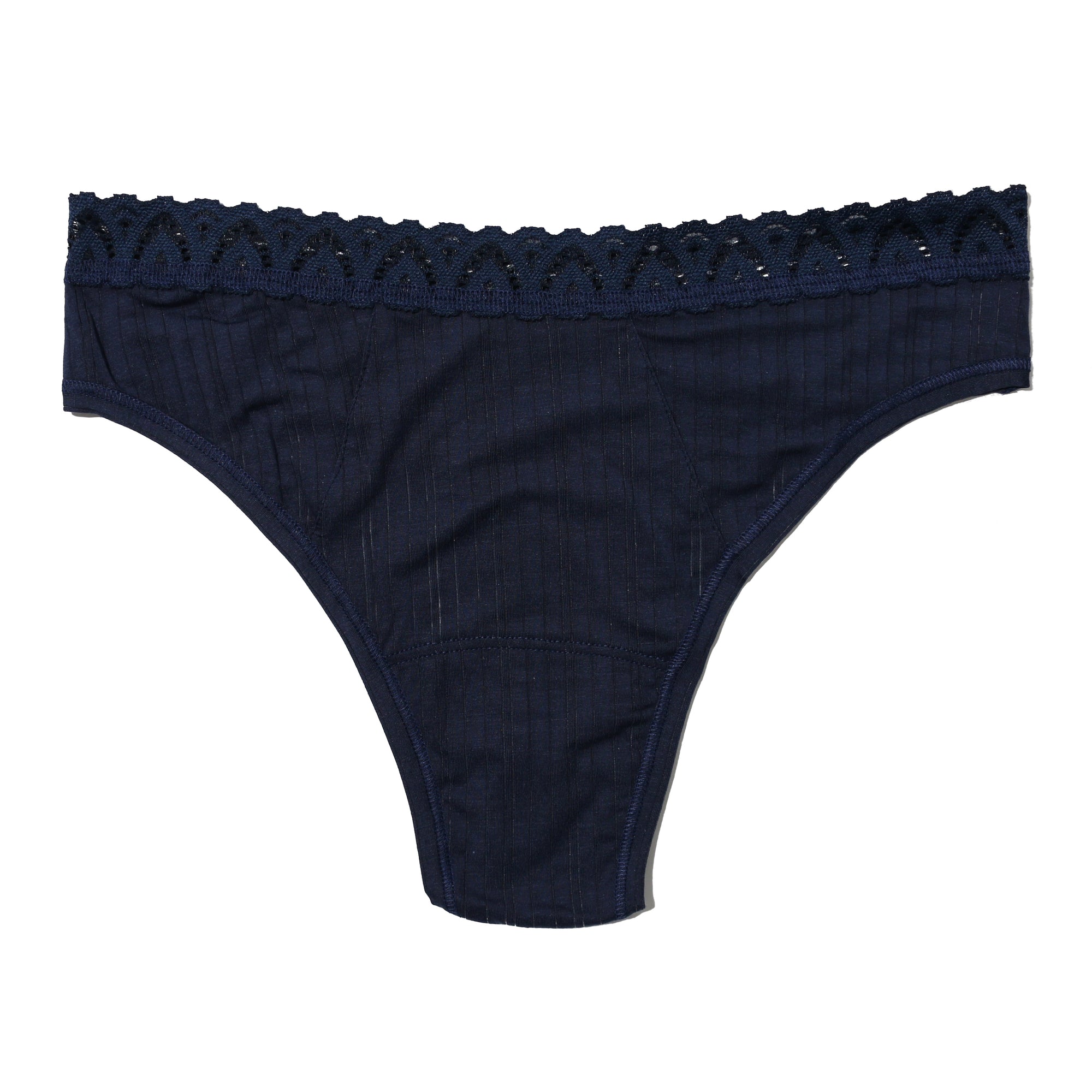 Low Rise Thong | Bicoastal (Blue)