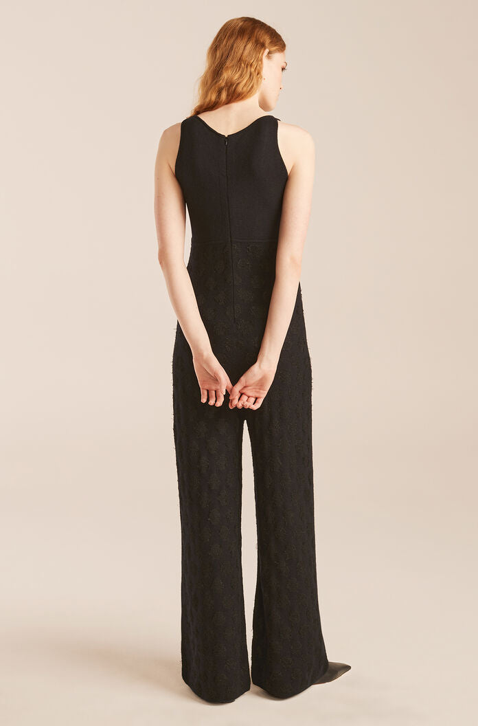 Doily Jumpsuit | Black