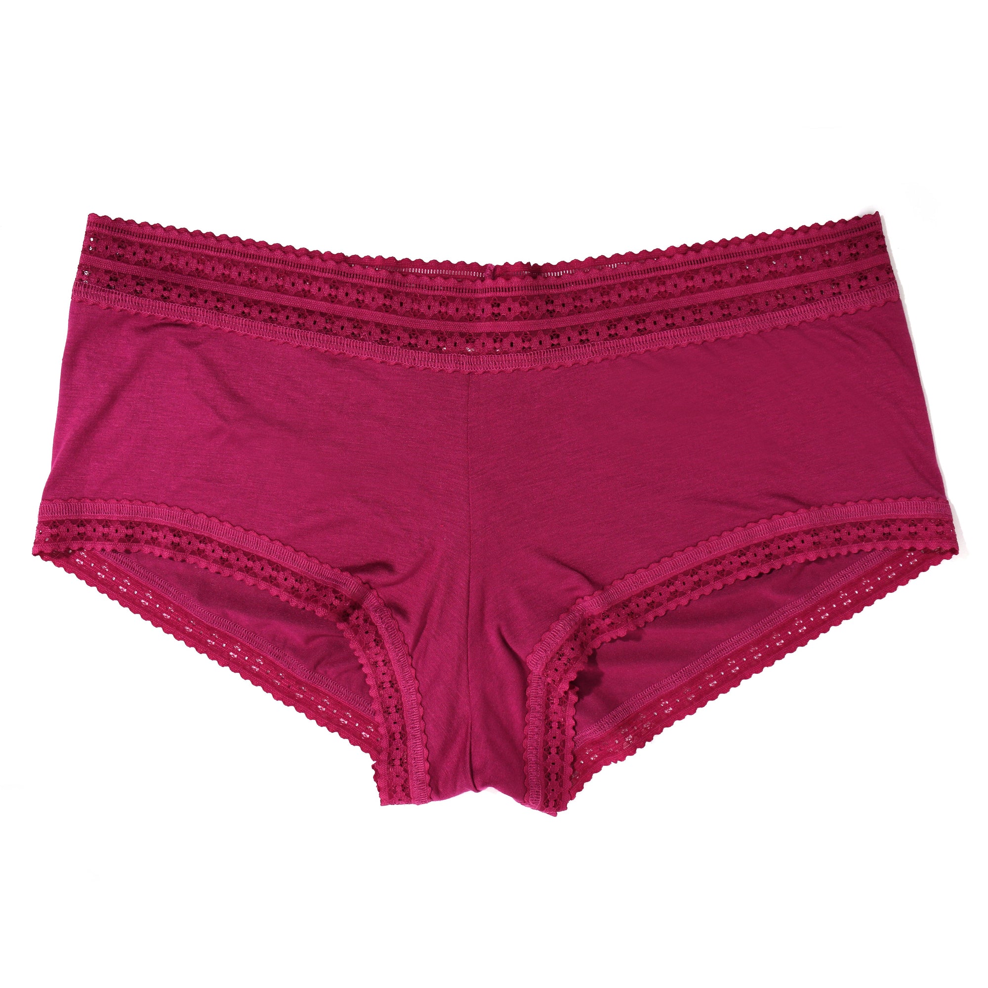 Plus Size Dreamease Modal Boyshort | California Raisin (Purple)