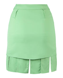 Bottega Veneta | Pleated Hem Mini Skirt