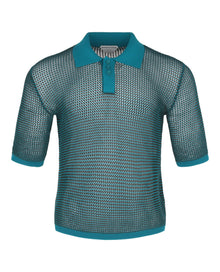 Bottega Veneta | Open Fishnet Polo