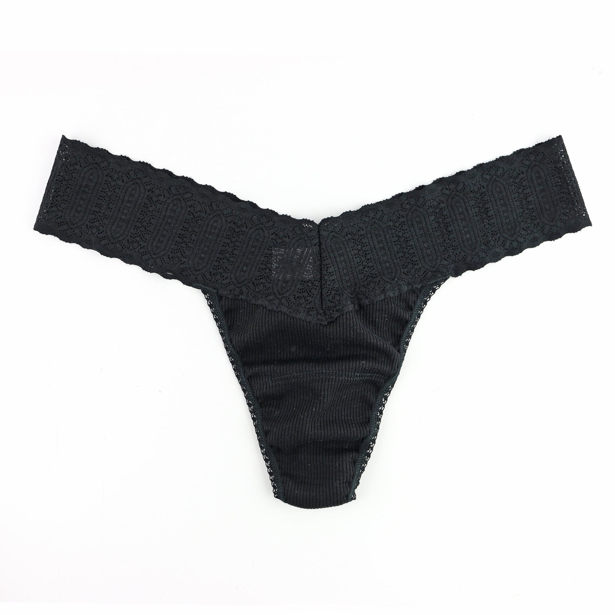 ECO Rx Low Rise Thong | Black