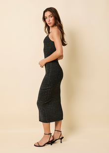 Noel Dress Noir - Solid & Striped