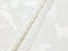 Embroidered Cropped Jacket | White