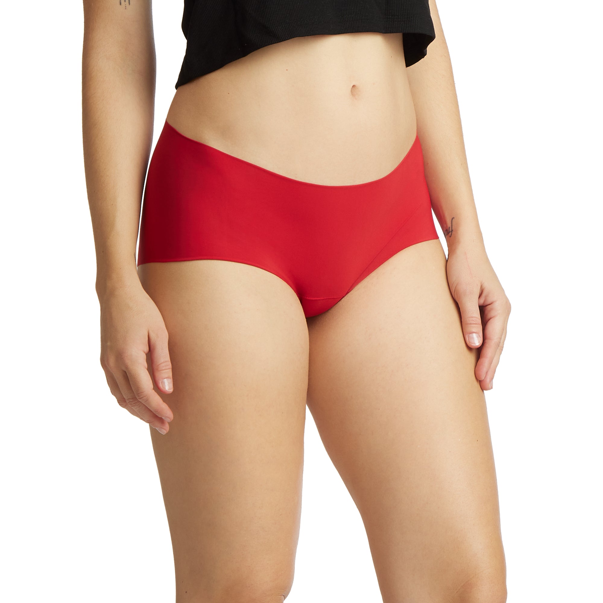 Breathesoft Boyshort | Cherryade Red