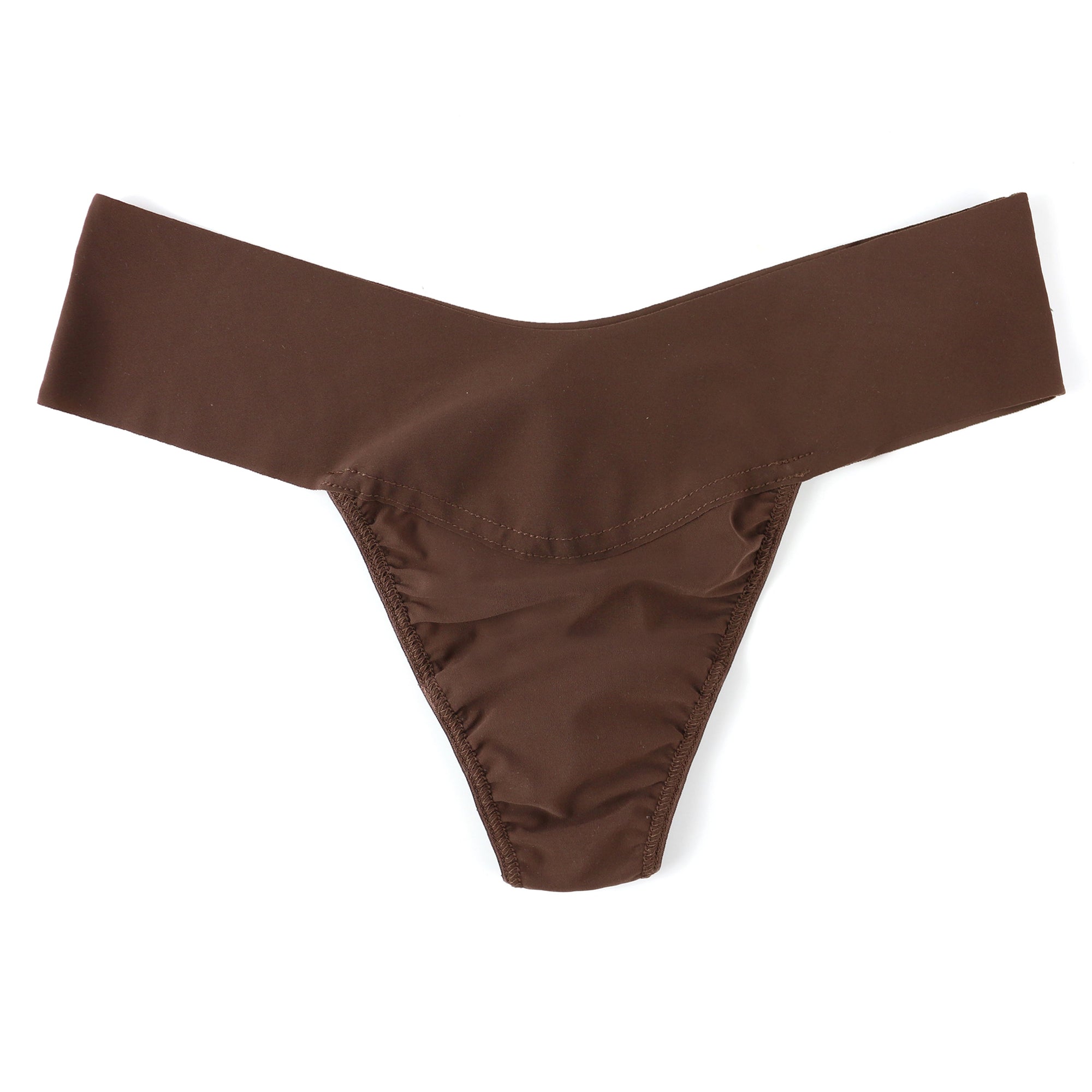 BreatheSoft Natural Rise Thong | Mahogany