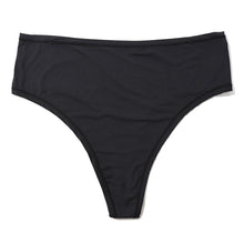 Plus Size YourFit One Size High Rise Thong | Black