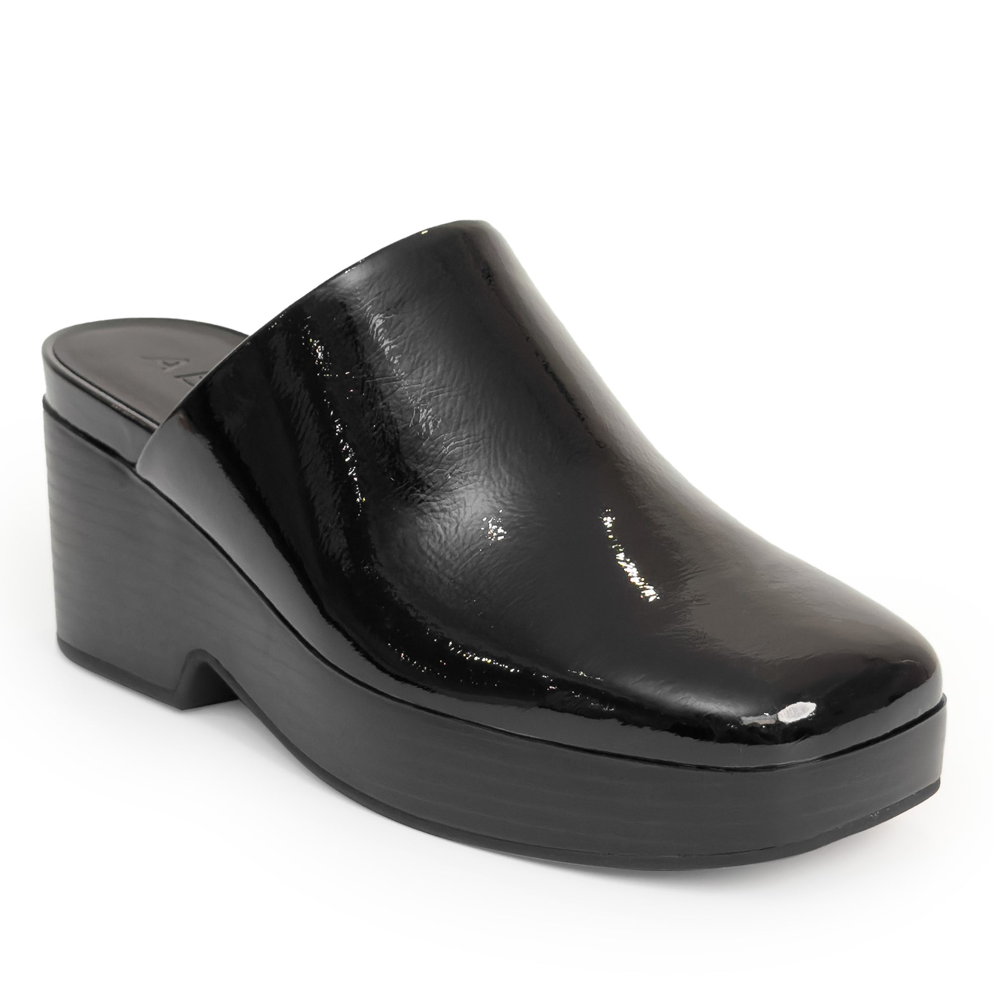 Chata | Black Patent Faux Leather