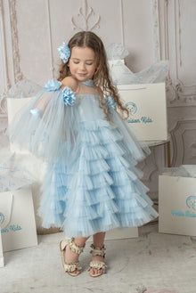 Alaska Baby Blue Tulle Dress | Blue