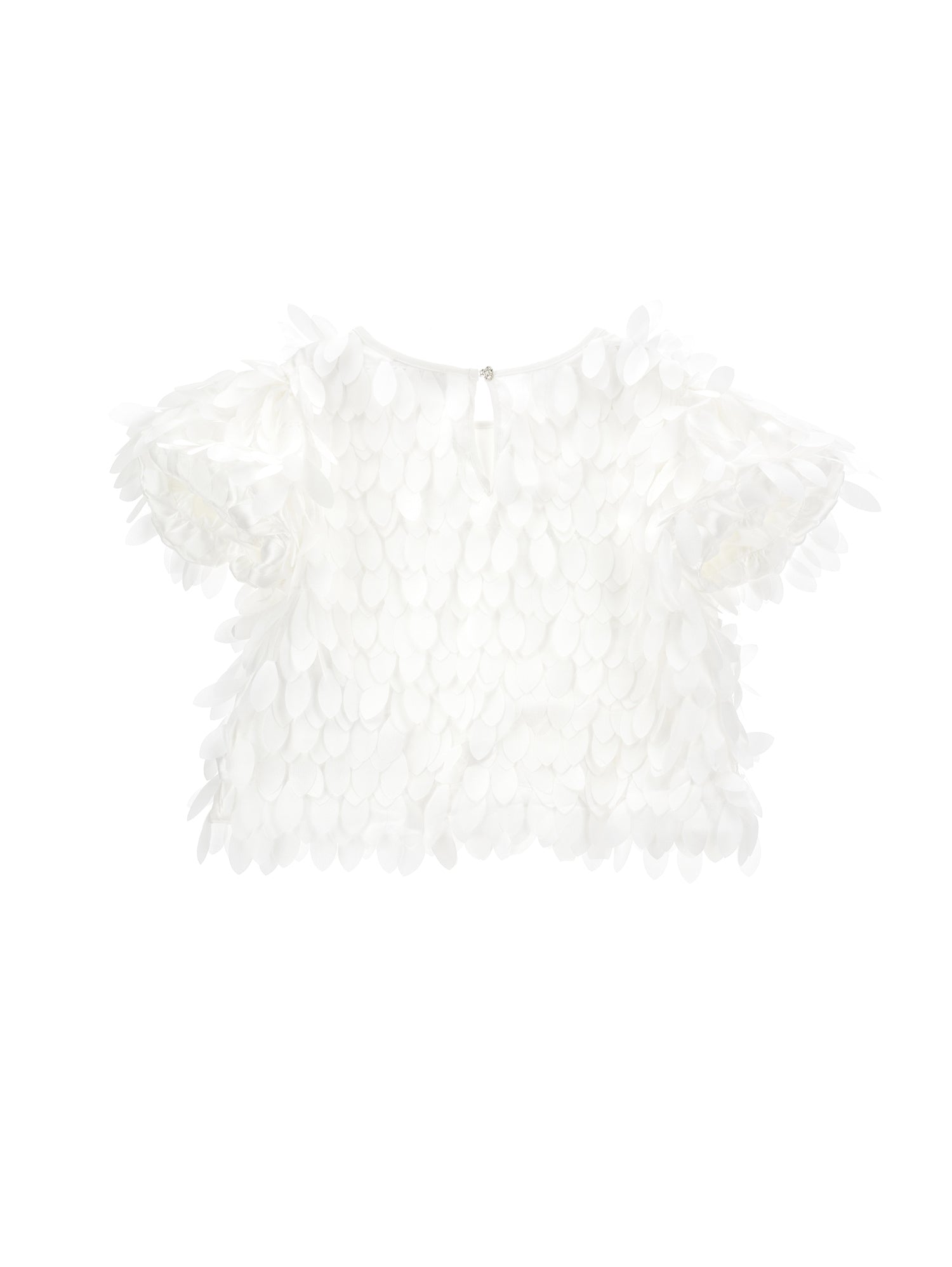 Girls | Satin Top | Cream
