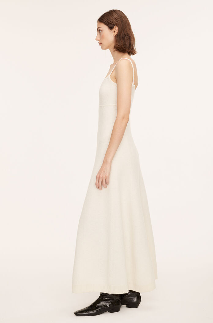 Felted Wool Sweater Dress | Ivory