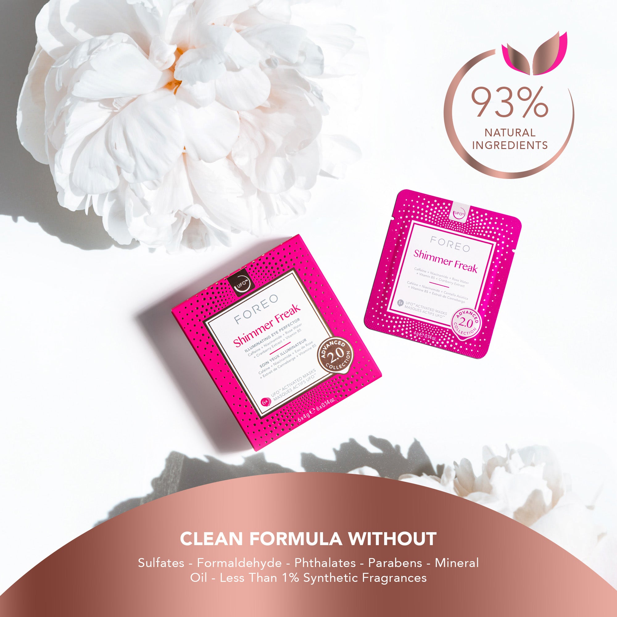 UFO Activated Mask 2.0 - 6 Pack | Shimmer Freak