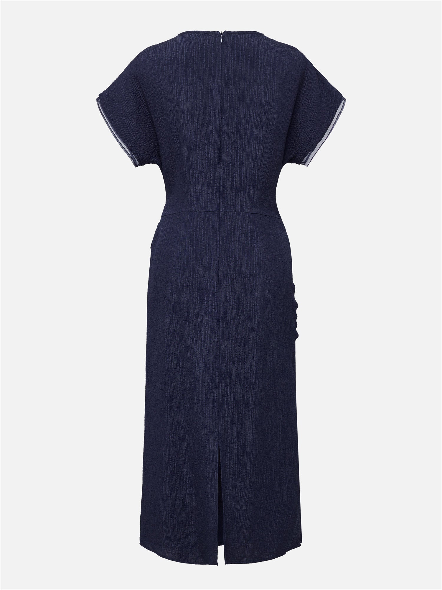 Silk Dress | Navy