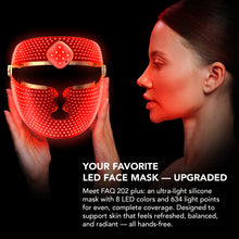 FAQ™ 202 plus Wireless Silicone LED + Near-Infrared Face Mask | Face