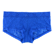 Plus Size Daily Lace Boyshort | Bold Blue