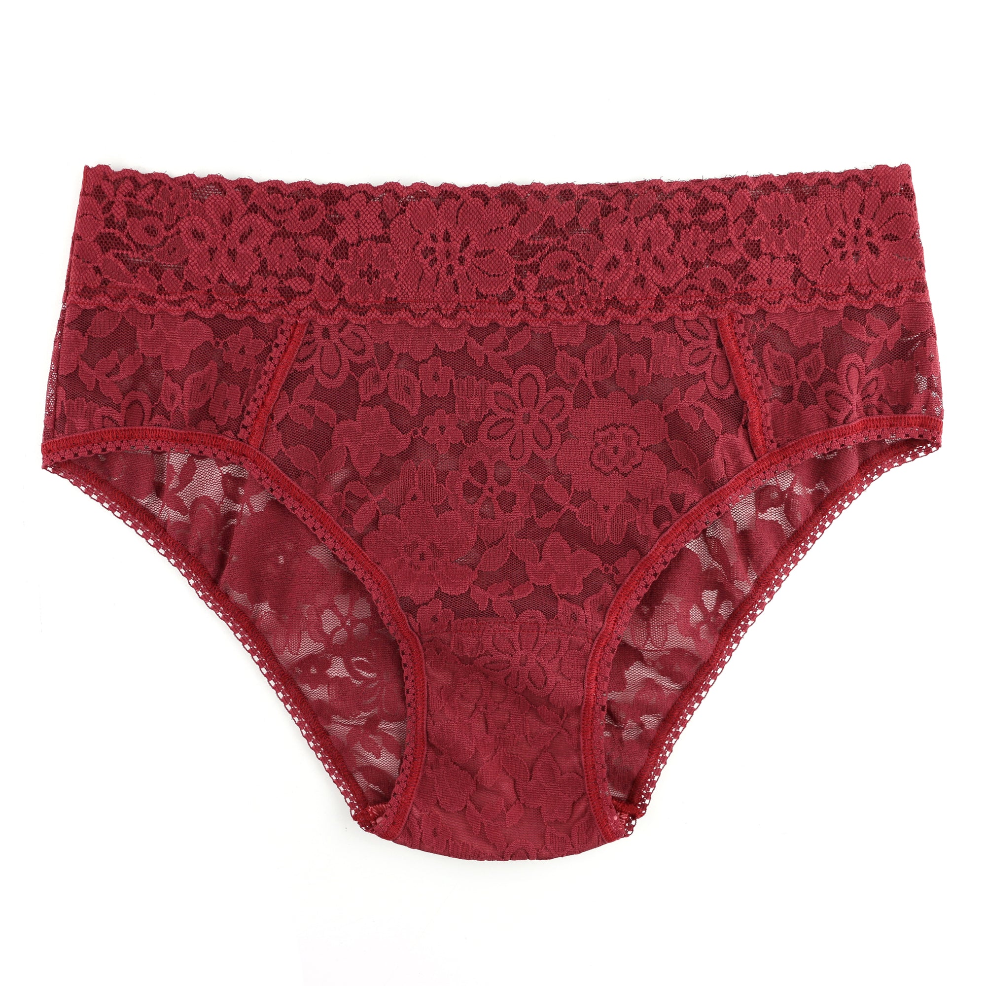 Daily Lace Cheeky Brief | Shiraz Red