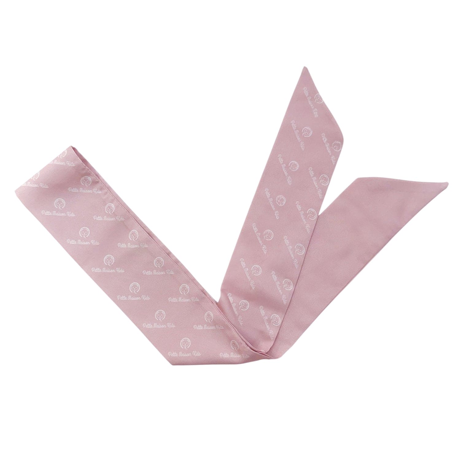 Unisex | Dusty Logo Chiffon Scarf | PInk