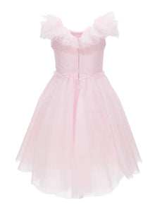 Girls | Aisha Tulle Dress | Antique Pink