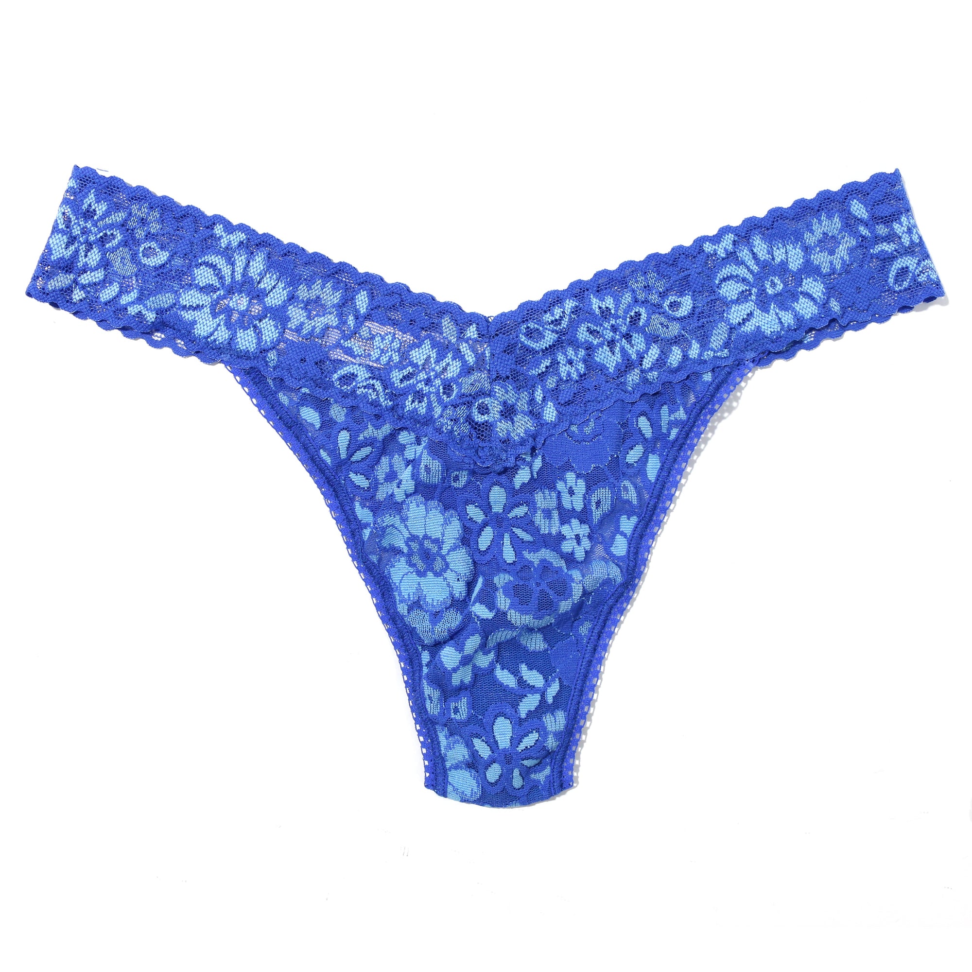 Daily Lace Original Rise Thong | Bring Blueberries x Butterfly Blue