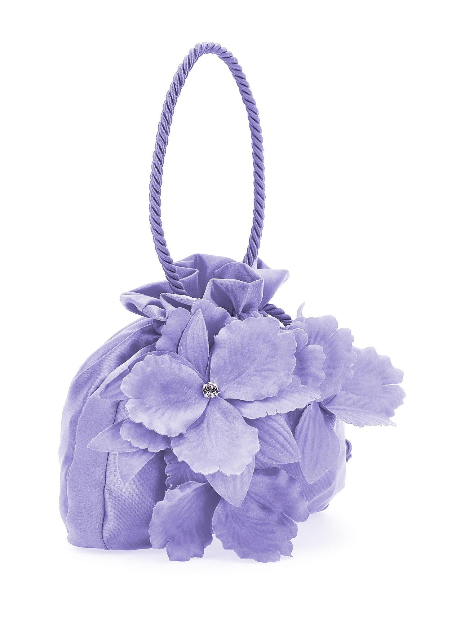 Girls | Satin Handbag | Wisteria