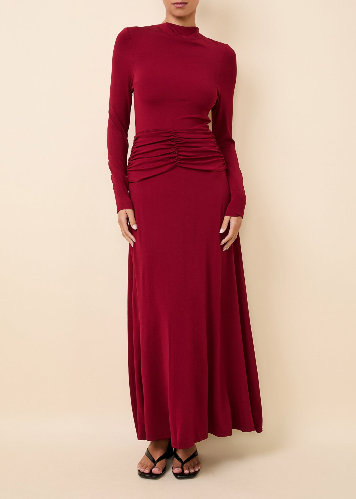 Womens | Fran Dress | Cabernet