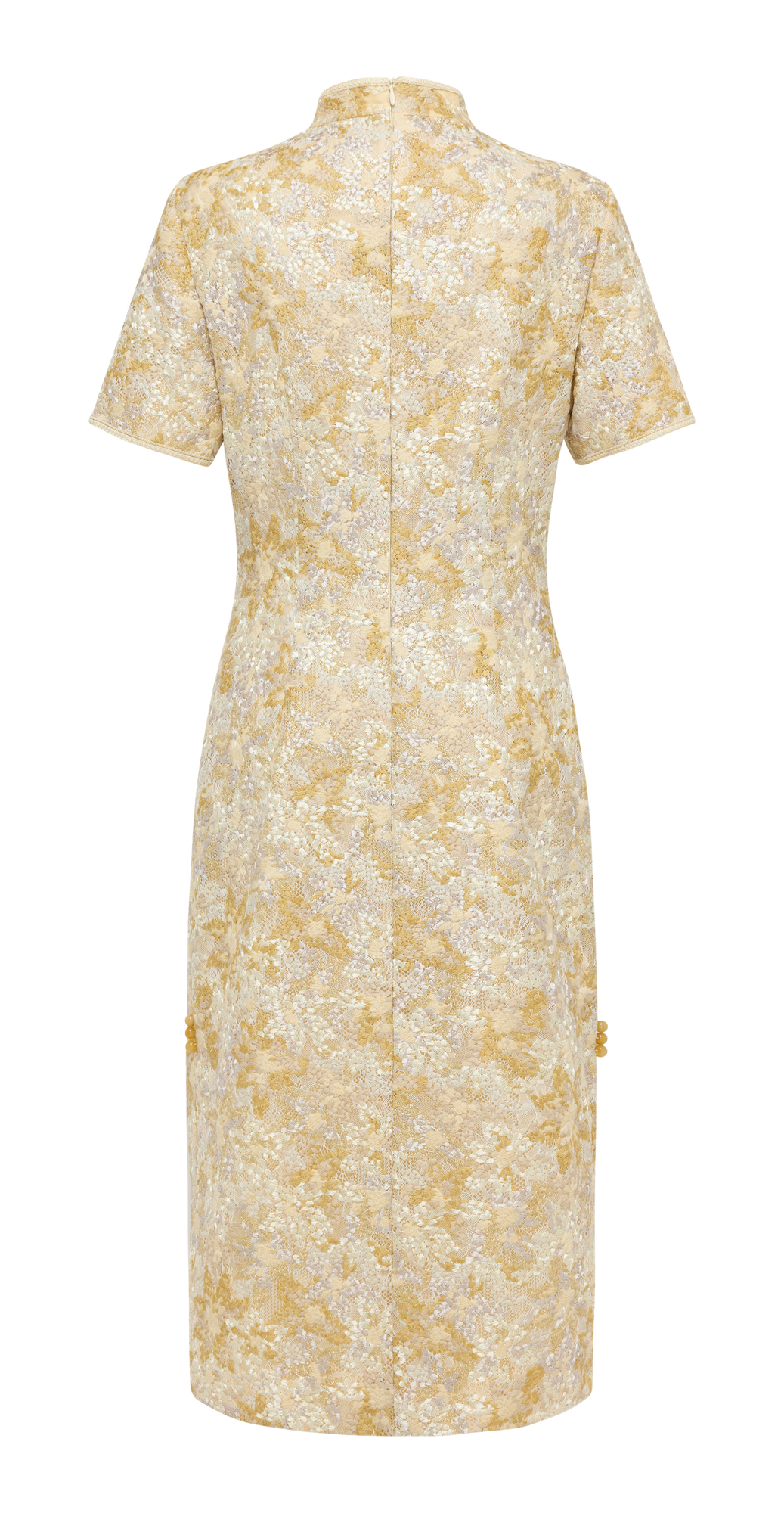 National Style Qipao Dress | Beige