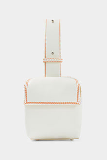 Cross Zip Lacubetto Bag | Unisex | White