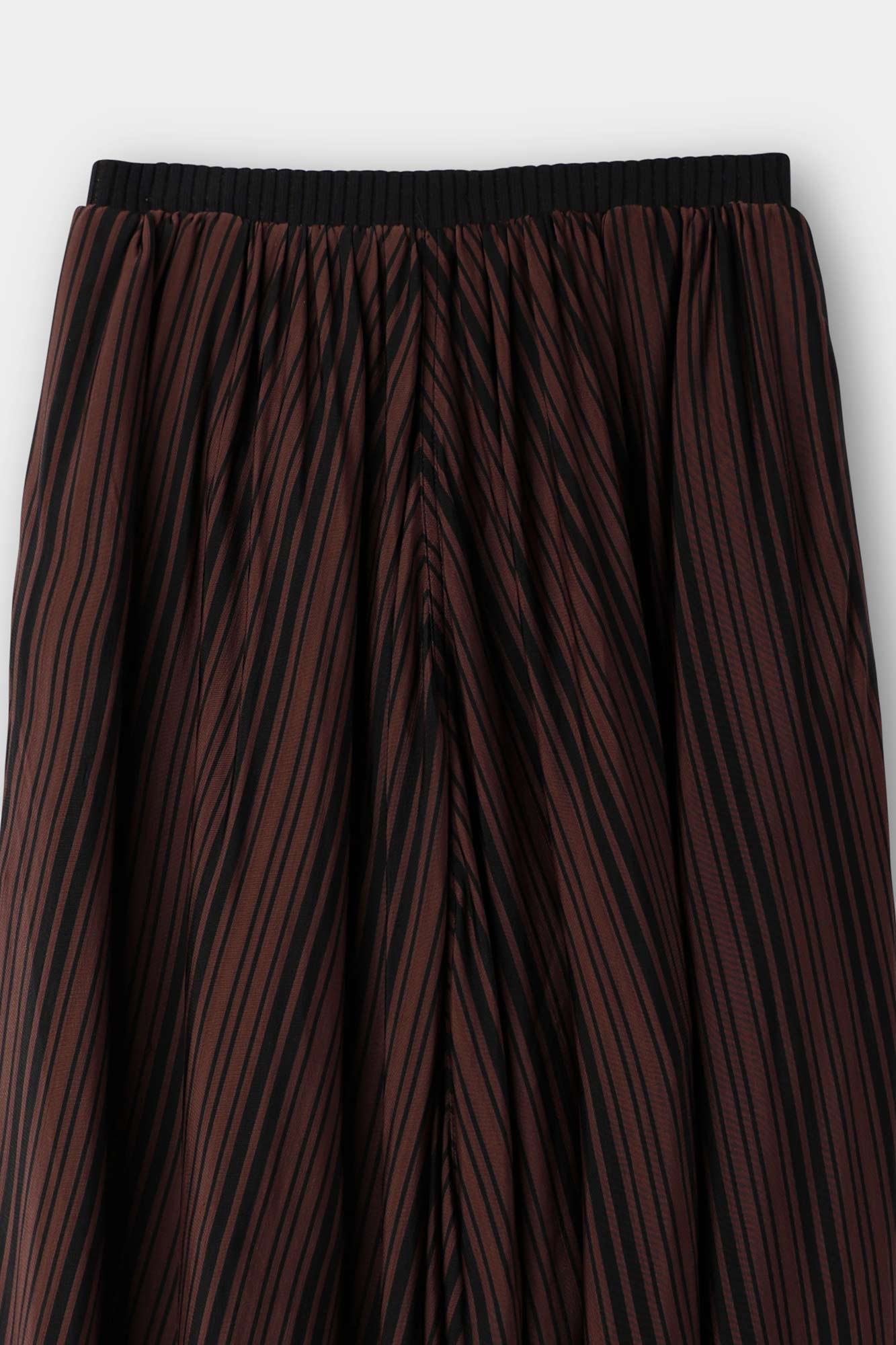 Sarouel Pants | Women | Black x Brown Stripes